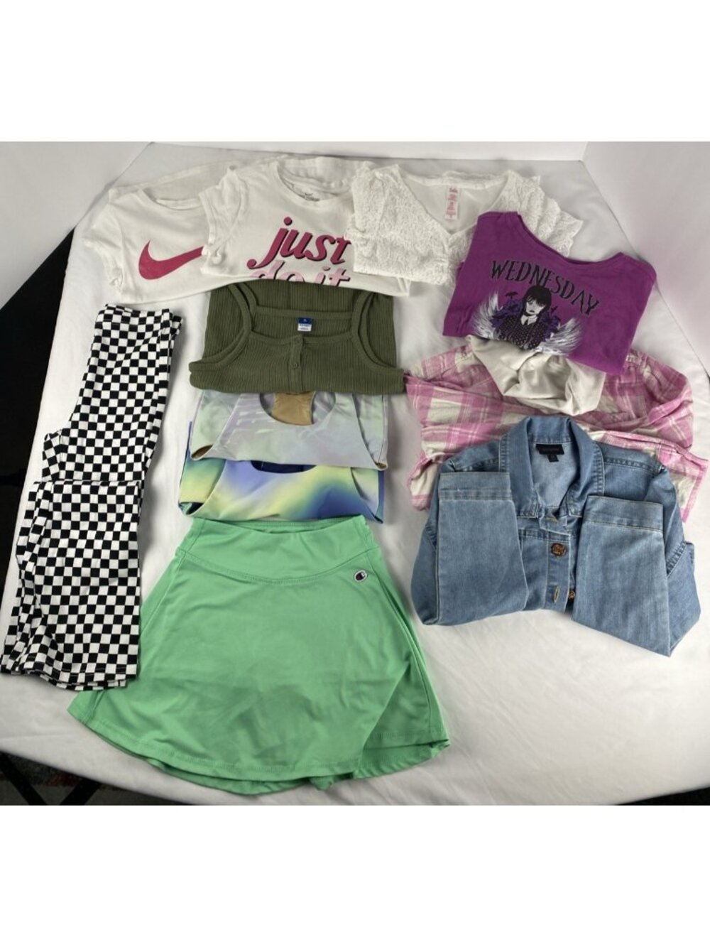Lot of 11 Size 6X to 10 Girls Old Navy Nike Justice Champion SO Clothing READ - Picture 1 of 7